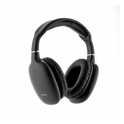 InnovaGoods - Opvouwbare Draadloze Koptelefoon, Bluetooth 5.3, Ruisonderdrukking, Handsfree Microfoon, Oplaadbaar, AUX-In, Ergonomisch Ontwerp, Zwart