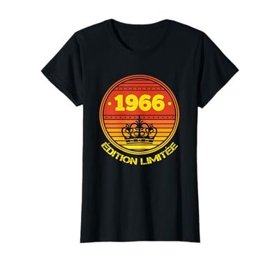Compleanno Regalo Retro Vintage 1966 Vintage Vintage 1966 Umorismo Maglietta