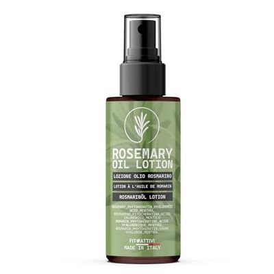 Lozione Rinforzante Capelli al Rosmarino 100 ml Azione Anticaduta, Olio al Rosmarino Per La Crescita Dei Capelli Sani e Forti, con Fitocheratina e Biotina - FITOATTIVI