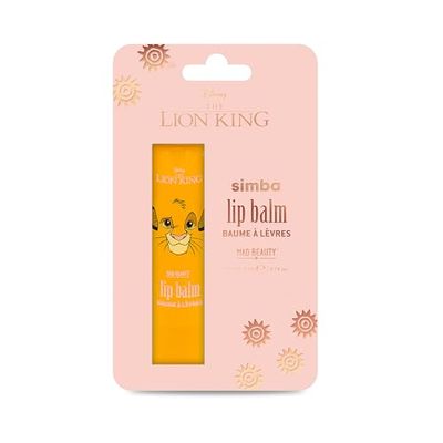 MAD BEAUTY. Bálsamo de Labios Lion King Lip Balm - Simba