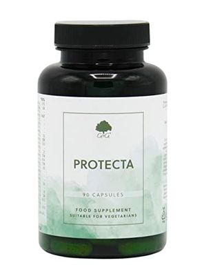 Protecta Immune Formula Supplement | 90 Vegetarian Capsules | Contributes Towards The Normal Function of The Immune System | Vitamin A, B, C, D | Mineral Complex | G&G Vitamins