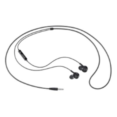 Samsung écouteurs Prise Jack 3.5mm – Double Haut-parleurs, Commandes intégrées, Design Ergonomique, compatibilité Universelle, Noir
