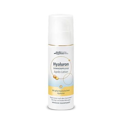 Medipharma - Latte Doposole con Acido Ialuronico - Idratante Lenitivo Anti-Rossore - Azione Rinfrescante Post-Esposizione Solare - Pelli Sensibili - 150 ml