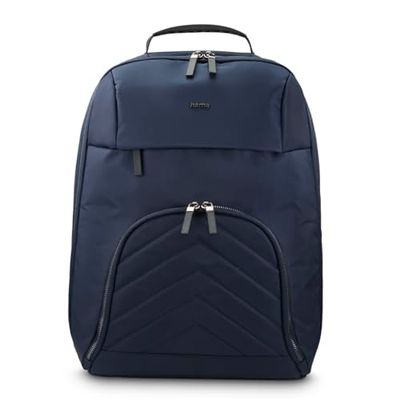Hama "Premium Lightweight Sac à dos pour Ordinateur Portable jusqu'à 16,2" - Dos & Compartiment Rembourrés, Organisateur, Sac Léger & Hydrofuge pour Voyage, Affaires, Travail, Cours - Bleu