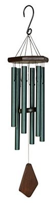 Nature's Melody PG14BR Premiere Grande Carillon à Vent Bronze 14 Pouces 28-inch Vert forêt
