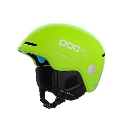 POC Unisex ungdom POCito Obex SPIN hjälm, fluorescerande gul/grön, XXS