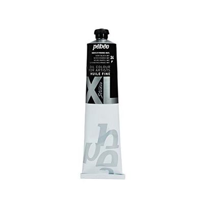 PEBEO Pébéo - Fine Oil XL 200 ML - Black Oil Paint Oil Paint - Ivory Black 200 ml