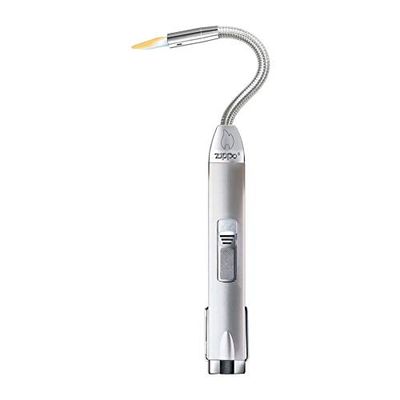 Zippo Flex Neck, Accendino Multiuso, Argento Silver (Candele Barbecue Griglia Camino Fornelli Campeggio ...)