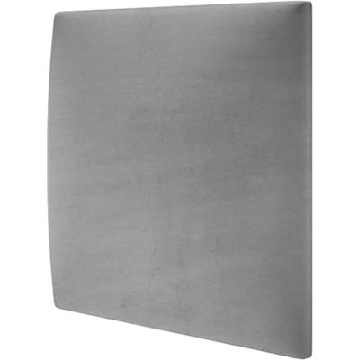 mollis homelike interiors Piatto imbottito Quadrato 30 x 30 cm, Schiuma, Grigio Chiaro