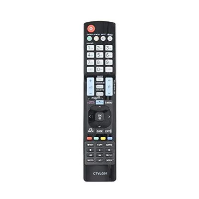 Common TV CTVLG01 comando à distância universal para controlo remoto de televisores LG, sem configuração, ergonómico