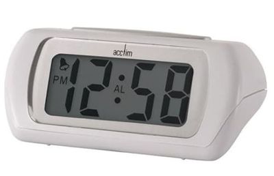 Acctim 12342 Auric relógio com alarme, branco