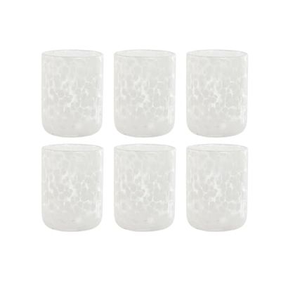 VASO SET 6 CRISTAL 8,3X8,3X10,5 320ML VINTAGE
