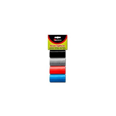Nayeco Sacchetti igienici 4 rotoli (colori assortiti)