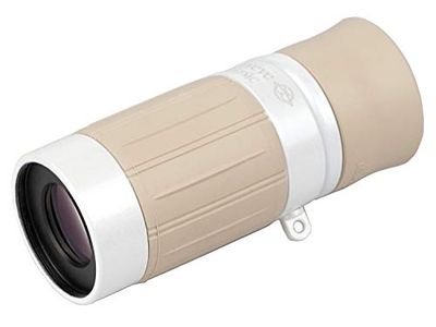 Kenko Monoculare Gallery EYE 6x16, rivestimento multiplo, distanza di messa a fuoco ravvicinata 25cm, Prodotto in Giappone, per l'apprezzamento dell'arte, Bianco, 001417