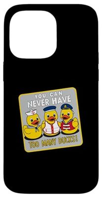 Cruise Ducks You Can Never Have Too Many Explore Ship Fun Case for iPhone 14 Pro Max