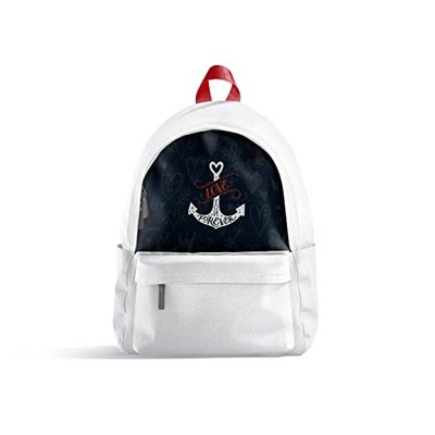 Bonamaison Unisex TRGCBP102242-R ryggsäckar, flerfärgad, 43 x 30 cm