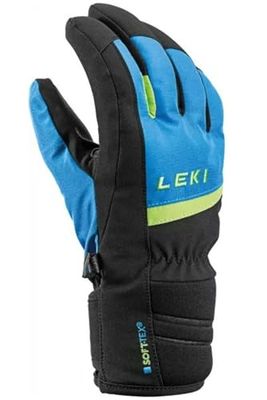 LEKI Ragazzi Max Junior Guanti Nero 6