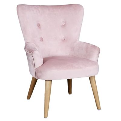 HOME DECO KIDS - Hd6743 - Fauteuil Helsinki Enfant Rose Enfant Deco Chambre Mobilier Decoration Meuble