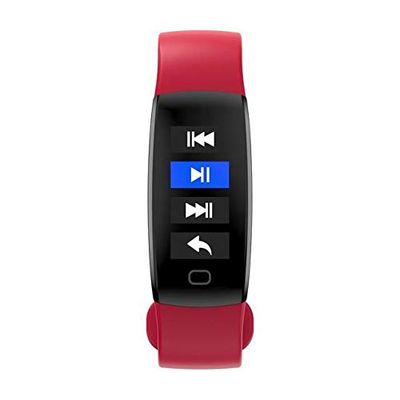 MonkeyLectric FitQ-Streamline Sharpe Smartwatch Unisexe Rouge Taille Unique
