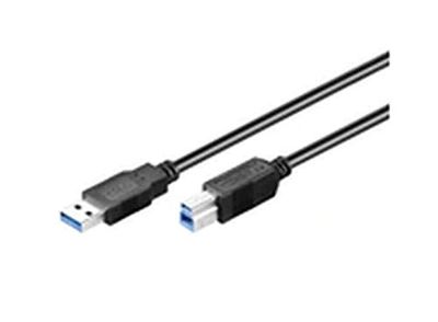 Microconnect USB3.0AB05B cavo USB 0,5 m USB A USB B Nero