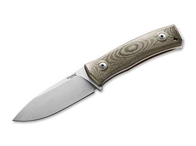 LionSteel 02LS038 M4 Green Canvas vast mes van M390-staal en composietmateriaal in de kleur groen - 20,50 cm