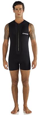 Cressi Shorty Vest W/Zip 3mm - Onderbroek met rits 3 mm Man