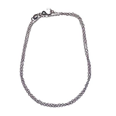 Melrose Bracelet -Silver Lose Double wrap