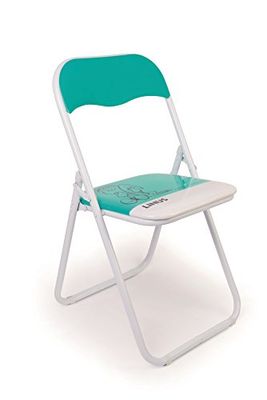 Excelsa 48925 stoel Linus, metaal, lichtblauw, 5 x 43 x 93 cm
