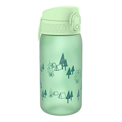 Ion8 Borraccia Bambini Senza Perdite, Senza BPA, Campeggio, 350ml (12oz)