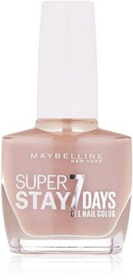 Maybelline New York smalto Superstay 7 Days City Nudes numero 890 Dusted Pearl, Confezione da 1 (1 x 10 ml)