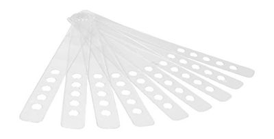 Homecraft Kings Double Ended Handles with Strap, Spare Straps Only, Pack of 10, (Eligible for VAT Relief in the UK) Multi-Use Cutlery Holder for Two Utensils, One Handed Use, Amputee, Disabled, Stroke