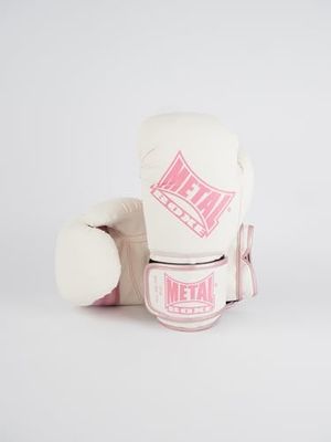 Metal Boxe MB200 Gants Blanc Taille 8 oz