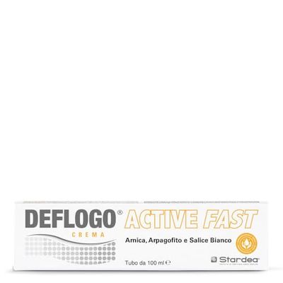 STARDEA Deflogo Crema, Distorsioni Contusioni Ematomi e Traumi Muscolari, Allevia il Dolore Muscolare e Articolare, con Arnica, Arpagofito e Salice Bianco, 100 ml, Non unge