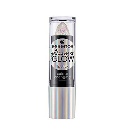 Essence Glimmer Glow Lipstick, trasparente, adattabile al colore, naturale, lucido, vegano, senza olio, senza alcool, senza conservanti, confezione da 1 (3 g)