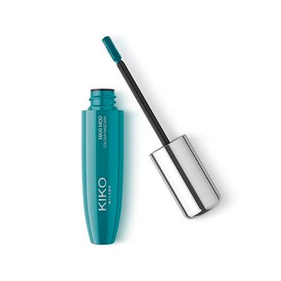 KIKO Milano Maxi Mod Colour Mascara 04, Mascara Coloré Avec Mini-Applicateur Et Effet Volumateur Maxi