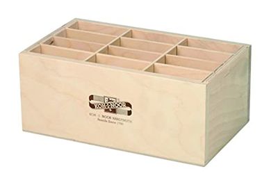 Koh-I-Noor Wooden Display 12 Compartments (122x69x88 mm)