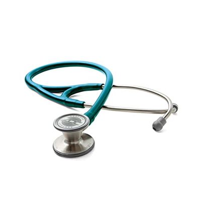 American Diagnostic Annons omfattning 601 konvertibel kardiologi stetoskop med avstämbar AFD-teknik, peediatrisk membran, Metallic Caribbean, 1
