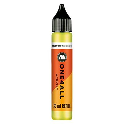 Molotow ONE4ALL Refill Acrylic, Colour 236 Toxic Green, 30 ml, Refill Ink for Permanent Marker