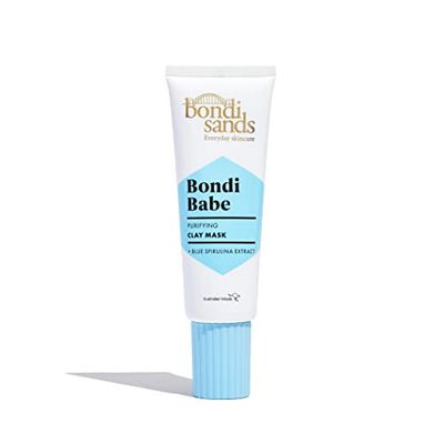 Bondi Sands Bondi Babe Clay Mask | Purifying mask | Suitable for sensitive skin | Vegan + Cruelty Free | 75 mL/2.53 Oz
