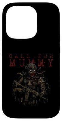 Halloween Mummy Ops Call For Mommy Military Mummy Case for iPhone 14 Pro