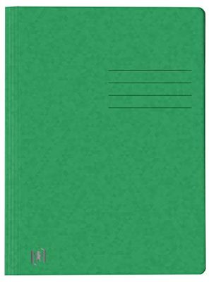 Oxford Top File + snelhechtmap A4, extra sterk van karton, groen, 25 stuks