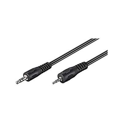 2,0 m 2,5 mm stereokontakt till 3,5 mm stereokontakt