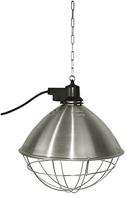 Kerbl Protecteur de Lampe Infrarouge 5 m Réflecteur pour Élevage/Agriculture Urbaine 35 cm