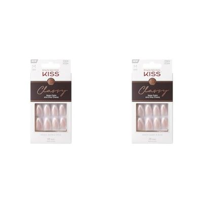 KISS Classy Nails - Silk Dress (Pack of 2)