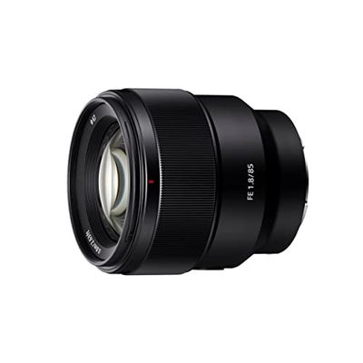 Sony SEL85F18 Teleobjetiva (teleobjetiva prime de montagem E com abertura F1.8 de 9 lâminas para uma desfocagem atrativa) preto