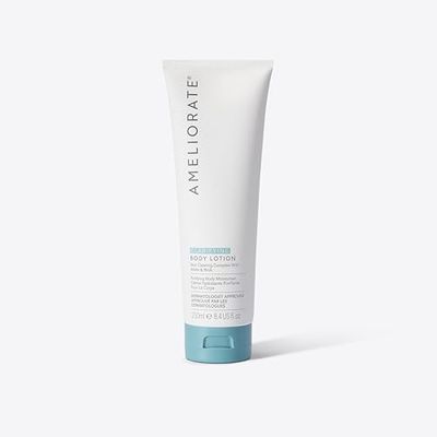 AMELIORATE Clarifying Body Lotion 300ml for Blemish-Prone & Oily Skin | Reduces Appearance of Body Blemishes & Imperfections | with Lactic Acid & White Willow Bark | Dermatologist Approved