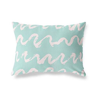BonaMaison Willekeurig Patroon Decoratieve Kussensloop, Kussenhoezen Bank, Decoratieve Kussenhoesjes, Kussensloop; Sofa, Slaapkamer, Kantoor, Auto 35x50 Cm - Ontworpen en vervaardigd in Turkije
