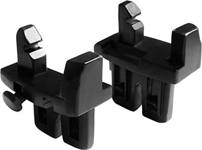hauck Duett 2 Adaptador para cadeira de carro Comfort Fix, compatível com Duett 2, sistema de viagem, desde o nascimento até 13 kg, 2 unidades, preto