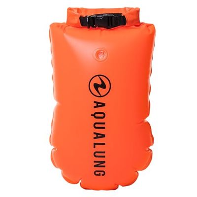 Aqua Lung iDry Bag - Saco impermeável insuflável de 15 L com cordão de tração e cinto