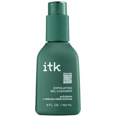 Exfoliating Gel Cleanser by ITK for Unisex - 5 oz Exfoliating Gel